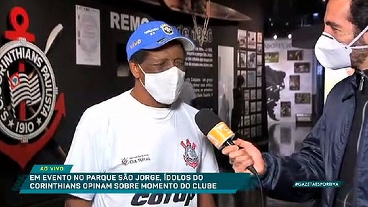Ídolo Zé Maria torce por Sylvinho e fala sobre passagem do filho como interino no Corinthians