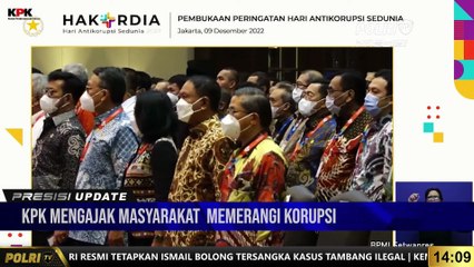 PRESISI UPDATE 14.00 WIB : Peringatan Hari Anti Korupsi Sedunia (HAKORDIA) Tahun 2022