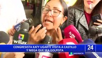 Pedro Castillo: Aníbal Torres y Betssy Chávez visitaron al expresidente en la Diroes