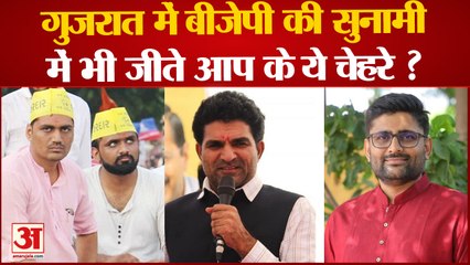 Gujarat Election 2022: Despite BJP's Wave, AAP's Surprising Wins! 🗳️