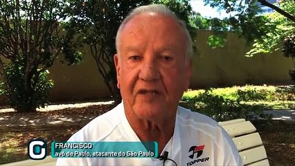 Entrevista exclusiva com avô do atacante Pablo, do São Paulo, gravada em 2019