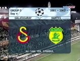Galatasaray 0-0 FC Nantes 16.10.2001 - 2001-2002 UEFA Champions League Group D Matchday 4