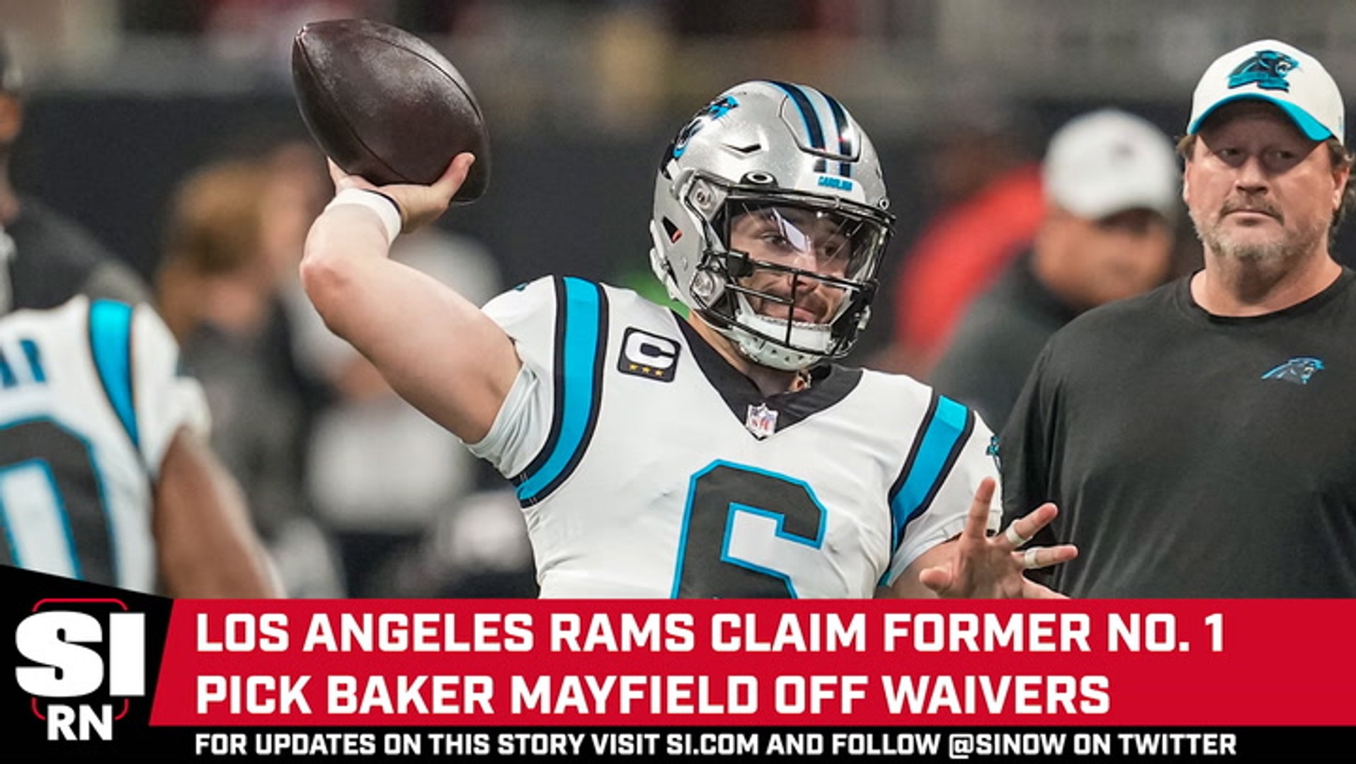 Rams claim Baker Mayfield off waivers, believe he's a playmaker - Los  Angeles Times