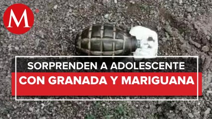 Estudiante de 17 años fue sorprendido en posesión de un artefacto explosivo; SLP