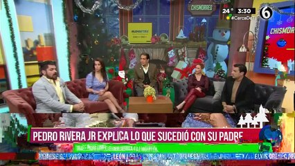Pedro Rivera habla de la salud de su papá tras ser hospitalizado