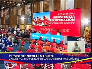Pdte. Maduro conmemora 20 años de la victoria de la clase trabajadora frente al sabotaje petrolero