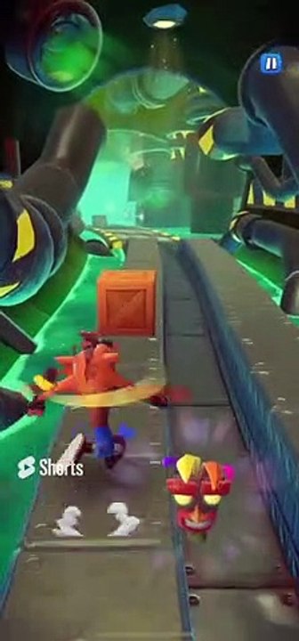 Nitro Sharkbite Battle Run Gameplay On Sewer or Later - Crash Bandicoot: On The Run!