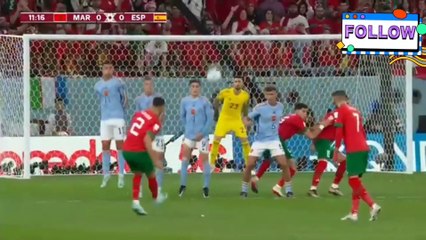 Highlights R16 FWC22 MOROCCO vs SPAIN