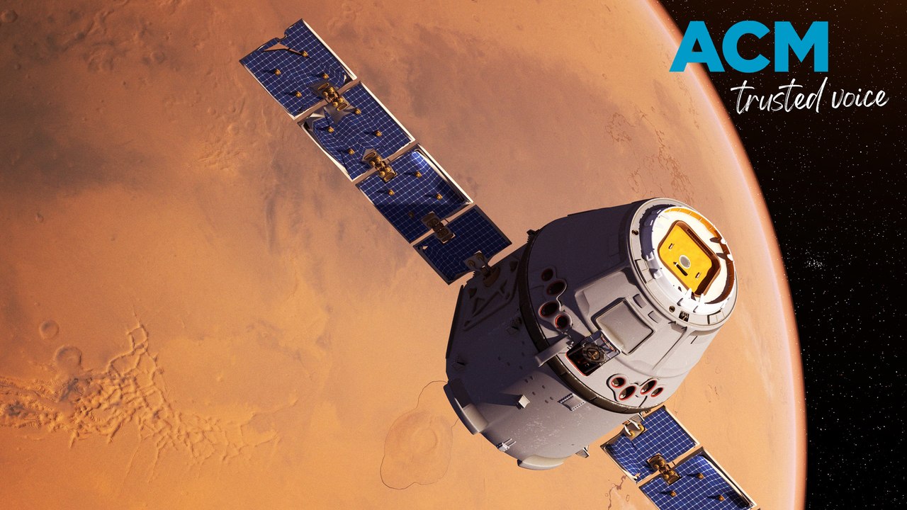 Today's Mars weather report