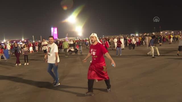 Portekiz'in İsviçre'yi mağlup ederek çeyrek finale yükselmesi sonrası Portekiz taraftarları sevinç yaşadı