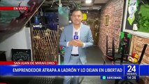 ¡Indignante!: Emprendedores capturan a delincuente y autoridades lo dejan en libertad