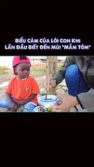 Lôi Con lần đầu thưởng thức mắm tôm: Cảnh tượng hài hước và đáng yêu 🦐