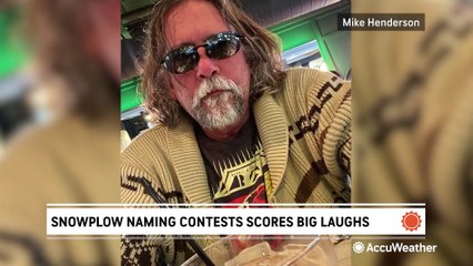 Snowplow-naming contests score big laughs