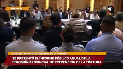 Se presentó el informe público anual de la comisión provincial de prevención de la tortura