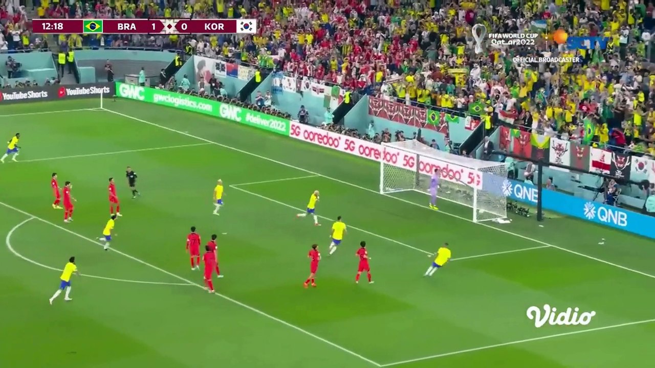 Highlight World Cup Qatar 2022-BRAZIL VS KOREA REPUBLIC