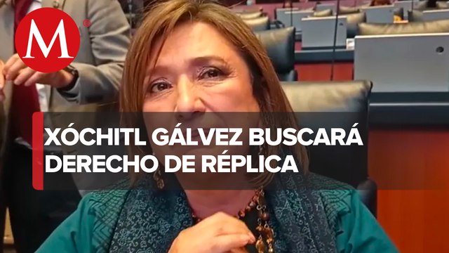 Xóchitl Gálvez advierte a AMLO que buscará otros foros para réplica por programas sociales