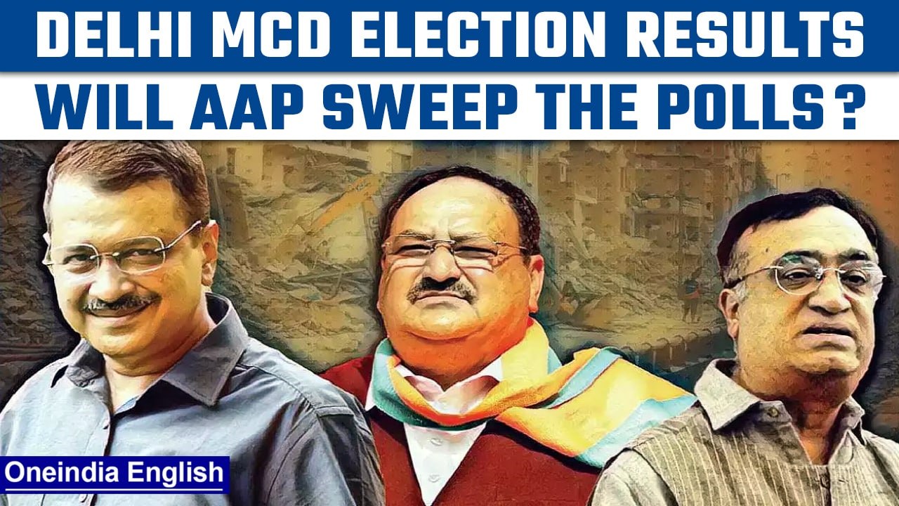 Delhi MCD Election Results 2022: AAP confident, counting of votes begin | Oneindia News *Politics