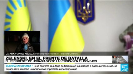 Informe desde Sloviansk: presidente Zelenski visita tropas del frente de batalla