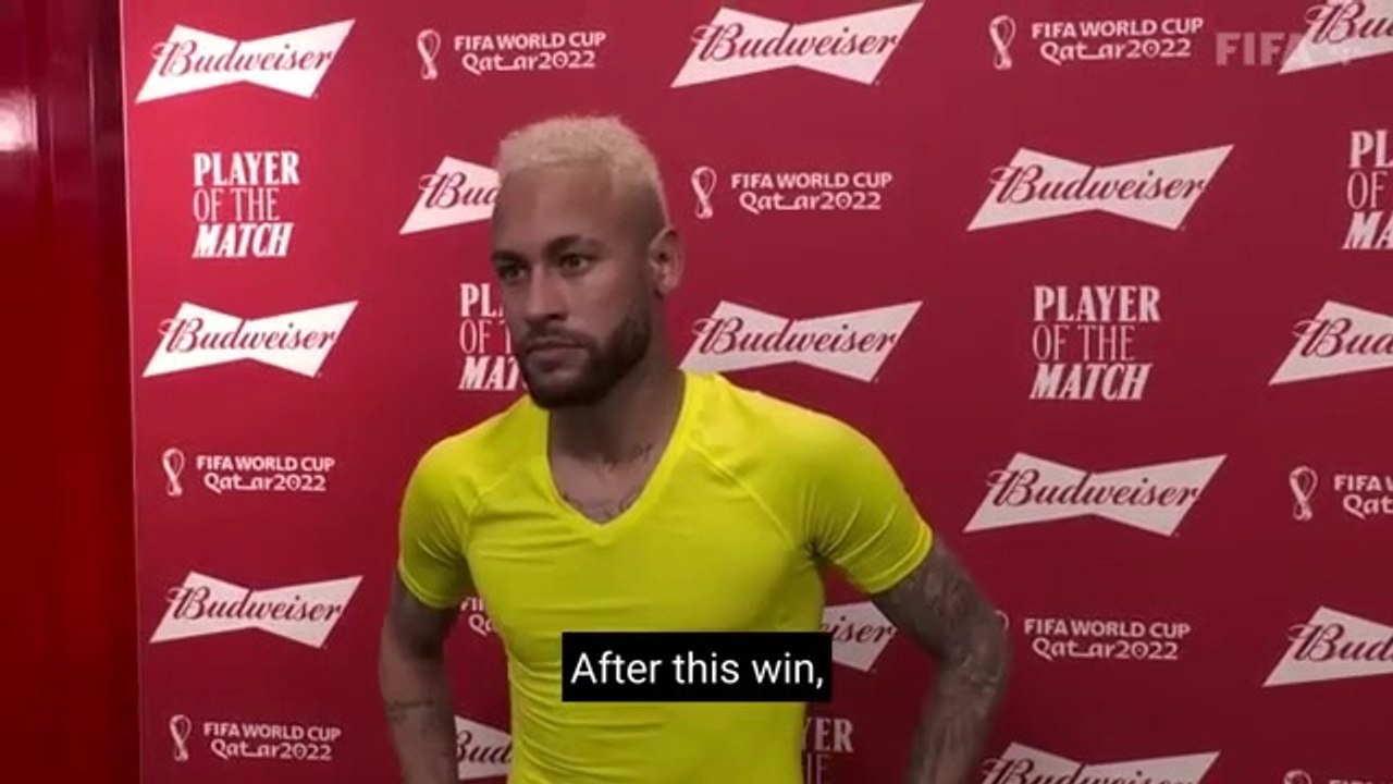 Brazil vs South Korea 4:1 Highlights & Interview - Brasilien vs. Südkorea 4:1 Highlights & Interview – Neymar Jr. lobt alle seine Teamkollegen und wählt Raphinha aus, um sich den Preis zu teilen