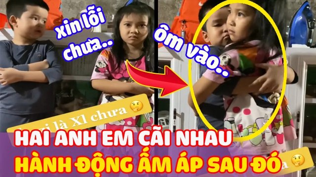 Mẹ bắt “Xin Lỗi” vì 2 anh em “Cãi Nhau” hành động của cậu bé khiến dân mạng cười xỉu | Thiệt Bất Ngờ
