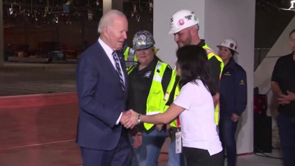 바이든, TSMC 공장 방문..."이보다 더 낙관적일 수 없다" / YTN