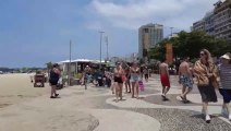 【4K】WALK Brazil Rio de Janeiro - Copacabana Orla 2022 Travel