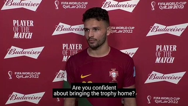 Qatar 2022 FIFA World Cup Portugal vs Switzerland 6-1 Highlights & Interview - Goncalo Ramos talks about Portugal's victory