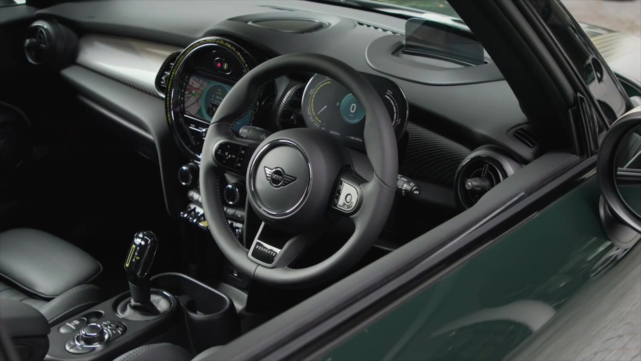 Der MINI Cooper SE Resolute Edition - Das Interieurdesign