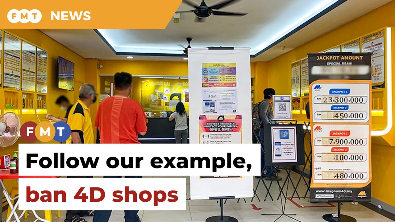 Take our lead, ban 4D shops instead, PAS veep tells govt