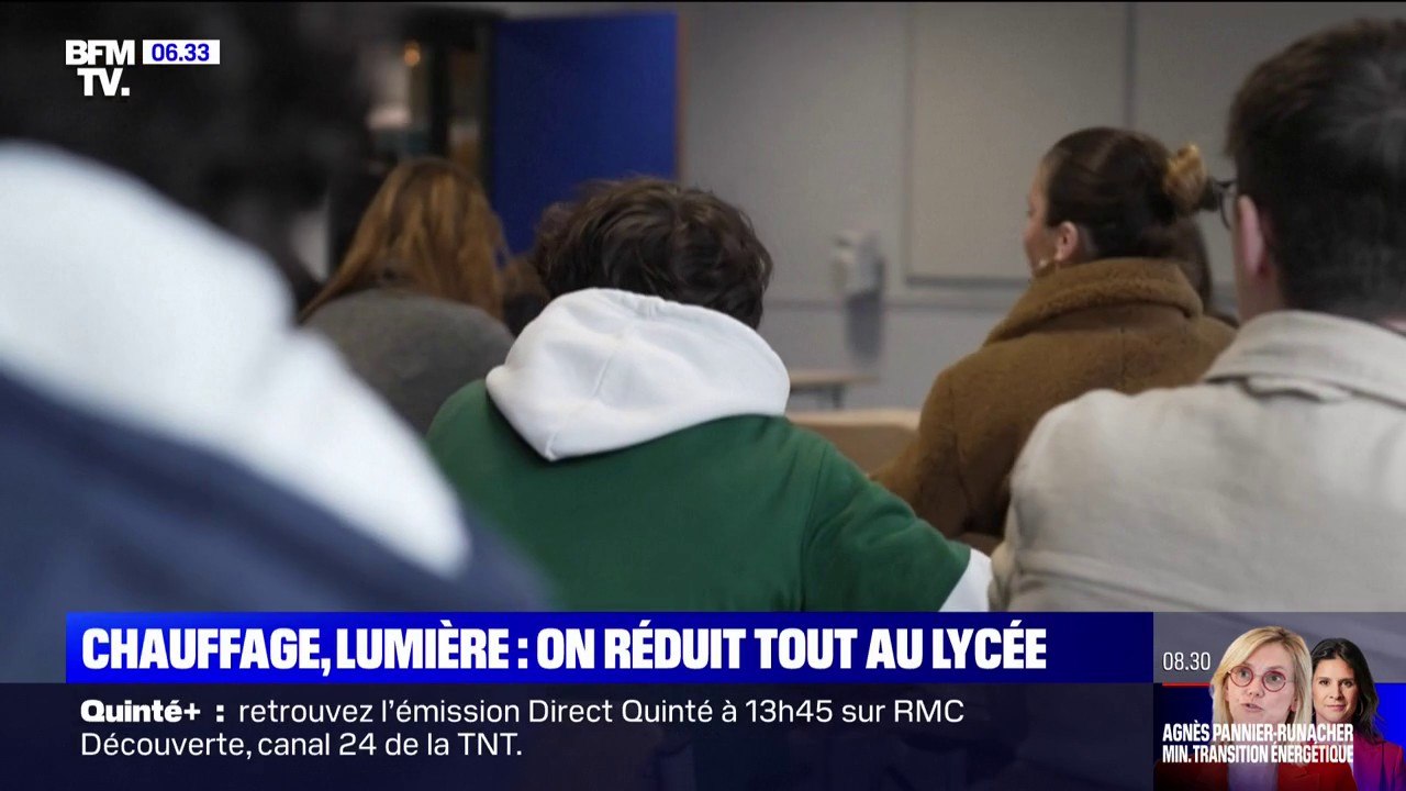 Chauffage, éclairage, cantine... Les lycées bretons font aussi des économies d'énergie