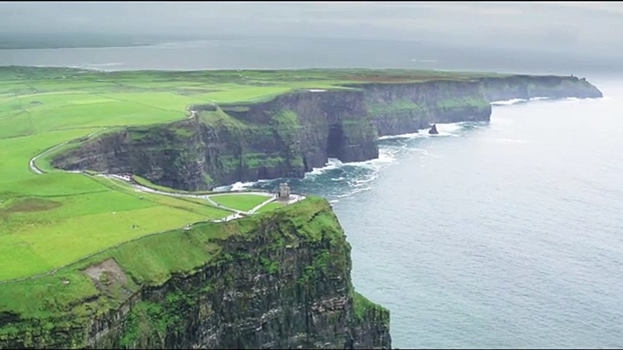 Beautiful landscape - relaxing music(360P)