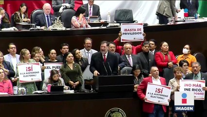 Rechazan diputados reforma electoral del presidente López Obrador