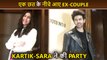 Exes Kartik Aaryan And Sara Ali Khan Enjoy Party Together At Manish Malhotra's Birthday Bash