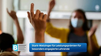 Stark-Watzinger für Leistungsprämien für besonders engagierte Lehrende