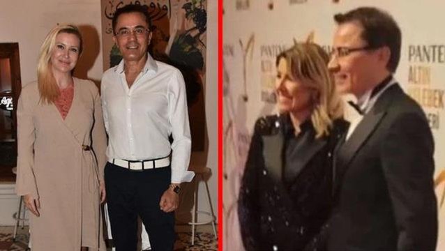 Ödül törenine başka bir kadınla katıldığı için eşini sinirlendiren Ender Saraç, yasak aşk iddiasını yalanladı