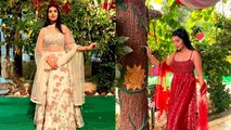 Charu Asopa बेटी Ziana के साथ बहन की शादी में पहुंचीं बीकानेर, share की Beautiful Pictures