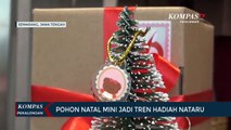 Pohon Natal Mini Jadi Tren Hadiah Natal dan Tahun Baru