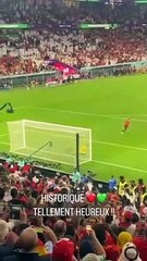 Jamel Debbouze était au Qatar pour assister à la victoire du Maroc contre l'Espagne.