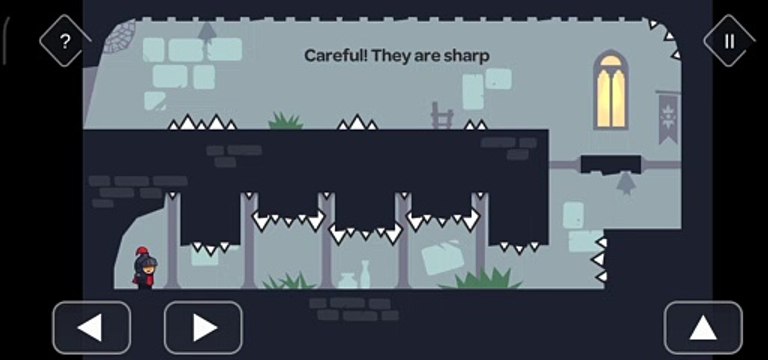 Carefully! They are Sharp || Very Dangerous || Spikes || Tricky Castle || Level 78 || Floor 8 || Princess Castle || Sparrowhawk Gaming ||