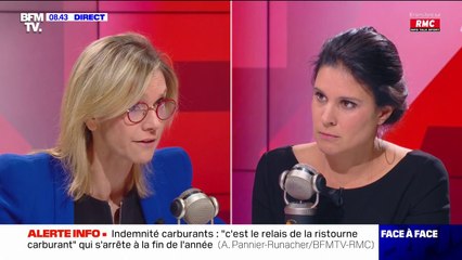 Agnès Pannier-Runacher sur les coupures d'électricité: "Le fait que nous y travaillons ne veut pas dire que ça va arriver"