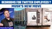 Elon Musk Turns Rooms at Twitter Office into Bedrooms for Employees | Oneindia News *International