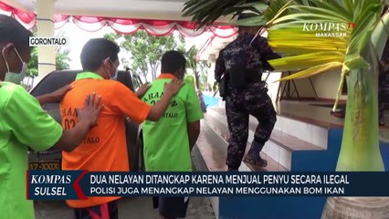 Nelayan Pengeboman Ikan dan Jual Penyu Secara Ilegal Ditanglap Polairud