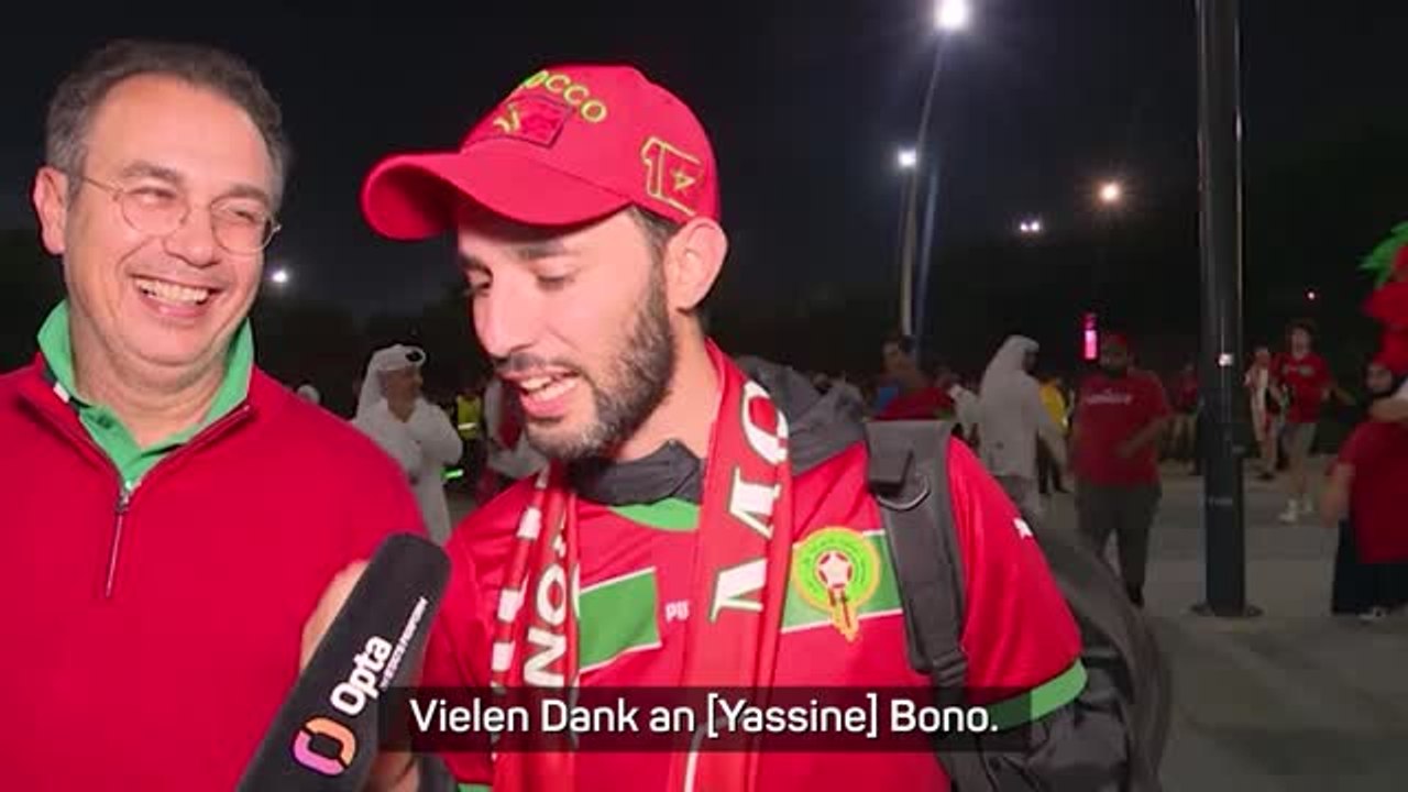 Marokko-Fans ekstatisch: 'Bono war phänomenal'
