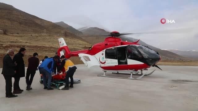 Van'da ambulans helikopter 2022 yılında 112 hasta kurtardı