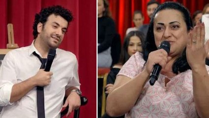 Hasan Can'ın programında "Kocamın çıplak fotoğrafını bir kadına gösterdim" dedi, tüm salon utandı