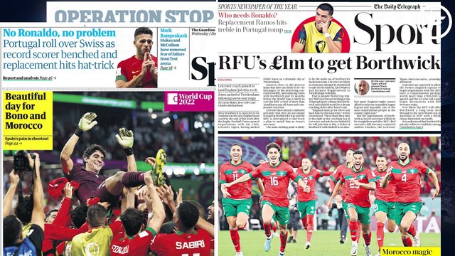 L'Espagne en larmes après la désillusion face au Maroc, le Portugal en feu après la démonstration contre la Suisse