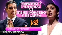 Pedro Sánchez y Yolanda Díaz se unen contra Irene Montero e Ione Belarra