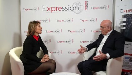 Salon FNAIM 2022 - Interview de LoÏc Cantin Président de la FNAIM réalisée par Stéphanie de Muru