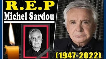 Choc : Michel Sardou (+75). Des millions de fans ont fondu en larmes devant le cercueil du chanteur