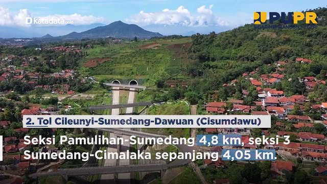 Libur Nataru Pakai Jalan Darat, Ini 10 Jalan Tol Baru Jelang Nataru